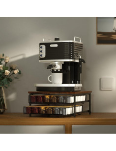 Soporte Organizador para 72 Cápsulas de Café BTY - Negro 2