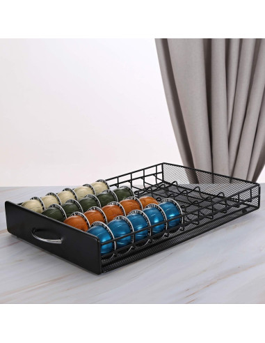 Cajón de Almacenamiento para Cápsulas Nespresso Vertuoline 40 pcs
