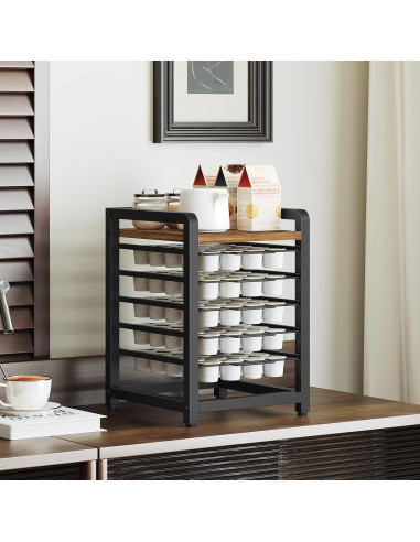 Soporte Organizador de Cápsulas de Café YATINEY 5 Niveles 100 K-Cups