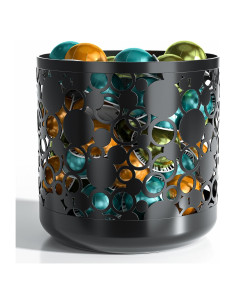 Organizador de Cápsulas de Café MESHDO Negro 16x16 cm