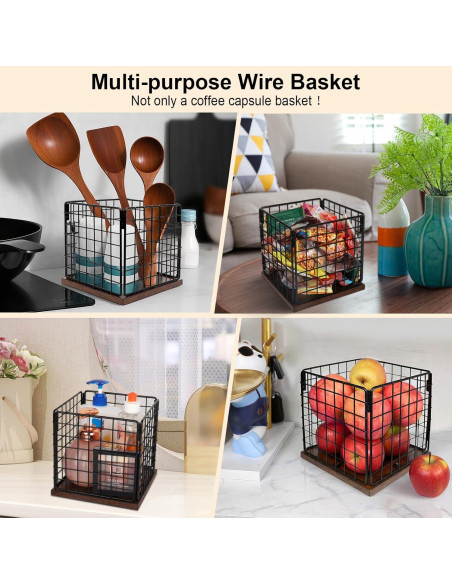 Soporte Organizador de Cápsulas de Café CAPHONT 35 Unidades