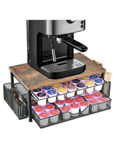 Organizador de K Cup Spacrea con 2 Cajones Deslizantes