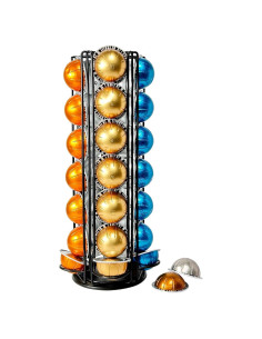 Organizador Carrousel para 35 Cápsulas Nespresso Vertuo Negro