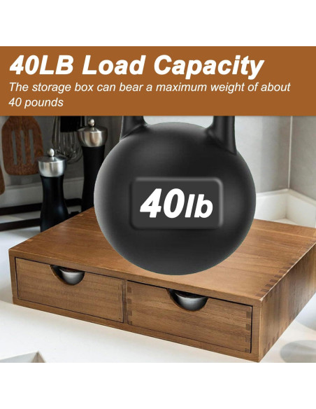 Caja de Almacenamiento de Cápsulas de Café de Madera Yeahjiae - 30 Cápsulas