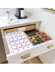 Organizador de Cajones K Cup Pcmursal para 24 Cápsulas 2