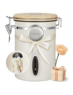 Contenedor de Café Veken 622 g Acero Inoxidable Hermético