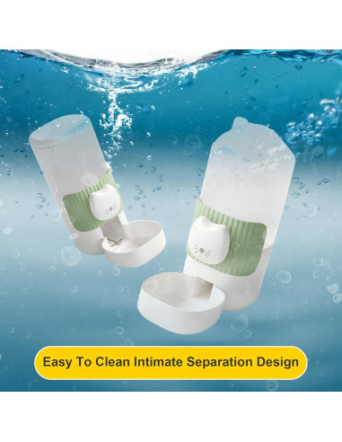 Comedero Automático y Dispensador de Agua SUPERPAWS para Conejos