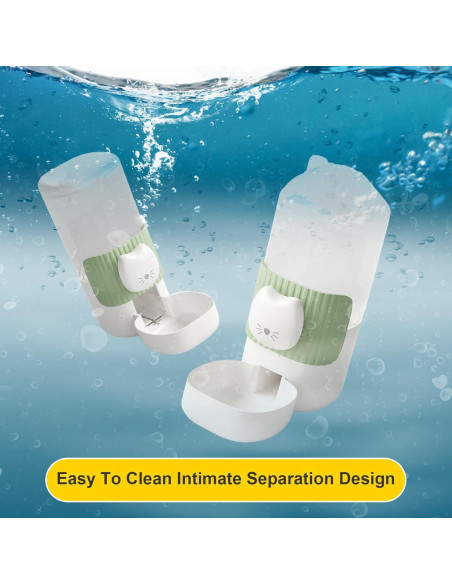 Comedero Automático y Dispensador de Agua SUPERPAWS para Conejos