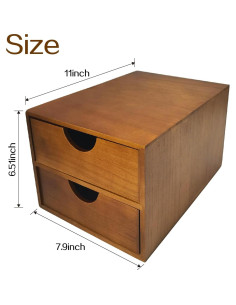 Organizador de Cápsulas de Café Pozmrtsr - Madera Natural 30 Cápsulas 2