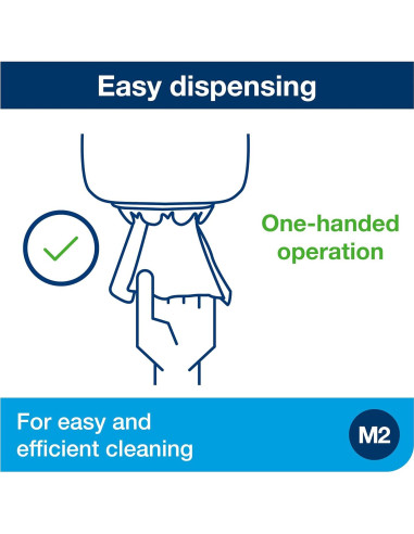 Dispensador Tork Industrial Centrefeed Negro M2 Durable