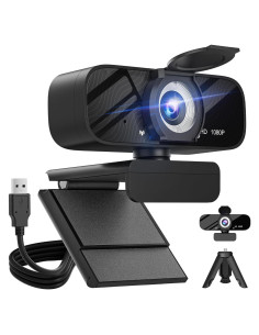 Cámara Web Full HD 1080p Gohero con Micrófono y Trípode