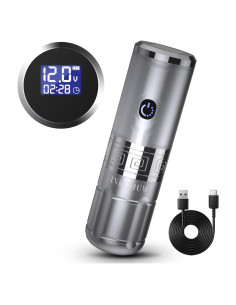 Máquina de Tatuaje Inalámbrica INKCHUM K6031 2000mAh OLED