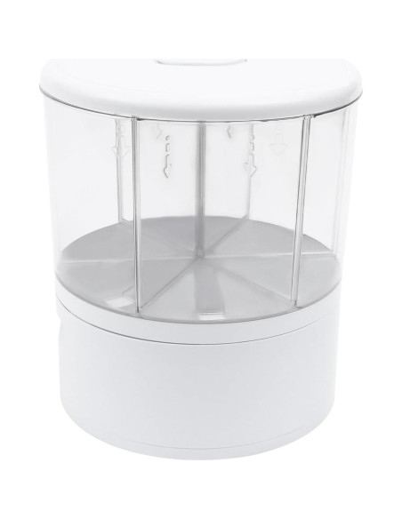 Dispensador de Granos Rotatorio 360 POIOKLJRE 11kg Blanco