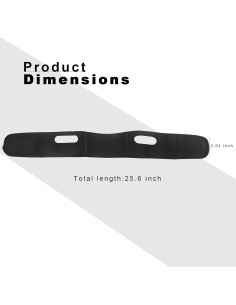 Correa Facial Reafirmante Yuibthr para Dormir - Negro 2