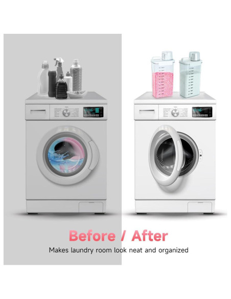 Dispensador de Detergente para Ropa Tokokimo - 2 Paquetes, 1.53L