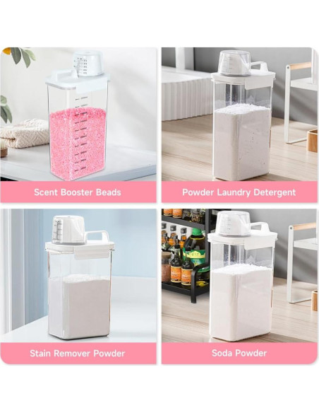 Dispensador de Detergente para Ropa Tokokimo - 2 Paquetes, 1.53L