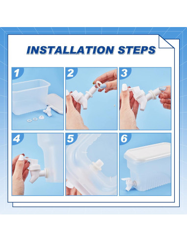 Dispensador de Bebidas Hoolerry 4 Pcs 3L con Grifo