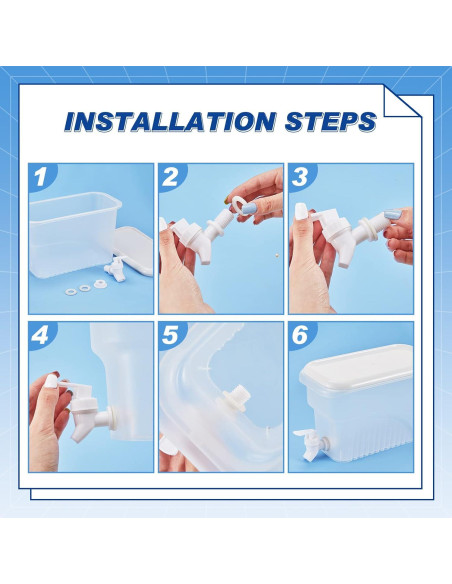 Dispensador de Bebidas Hoolerry 4 Pcs 3L con Grifo