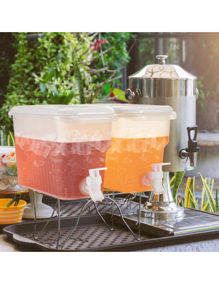 Dispensador de Bebidas Hoolerry 4 Pcs 3L con Grifo
