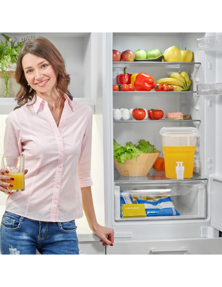 Dispensador de Bebidas Hoolerry 4 Pcs 3L con Grifo