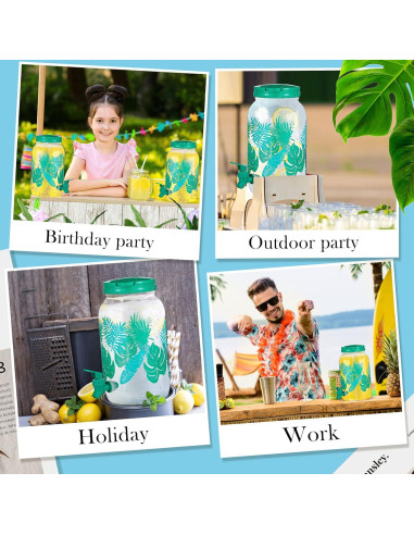 Dispensador de Bebidas de Plástico Norme 2 Pcs 3.78L con Grifo