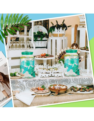 Dispensador de Bebidas de Plástico Norme 2 Pcs 3.78L con Grifo