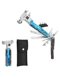 Multiherramienta 17 en 1 GladJoJoY Martillo Azul Compacta