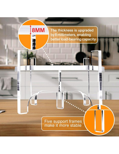 Dispensador de Bebidas Acrílico BESHIGH 23 cm para Agua y Jugo