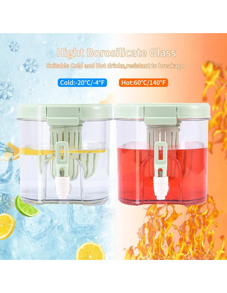 Dispensador de Bebidas CISIREE 3.98L con Grifo a Prueba de Fugas Dispensador de Bebidas CISIREE 3.98L con Grifo a Prueba de Fugas