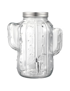 Dispensador de Bebidas Cactus FillTouch 1 Galón Vidrio Transparente