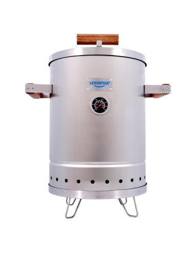 Ahumador de Barril Universal de Acero Inoxidable 2.72 kg - 42 cm