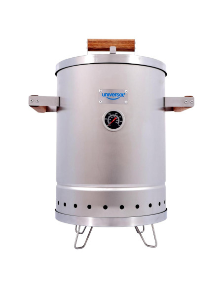 Ahumador de Barril Universal de Acero Inoxidable 2.72 kg - 42 cm