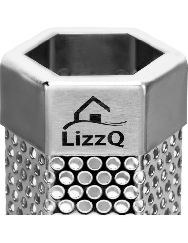 Tubo Ahumador de Pellets LIZZQ 30.48 cm Juego de 2 Acero Inoxidable