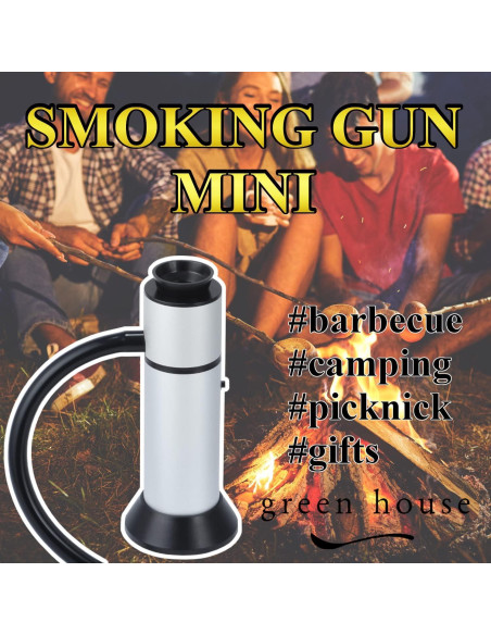 Ahumador Portátil de Alimentos Green House - Mini, 303g