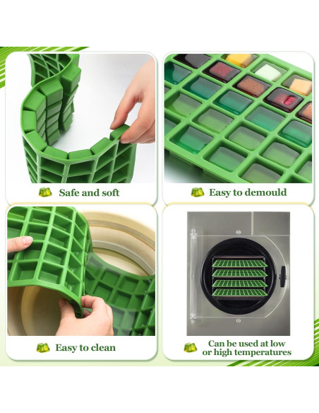 5 Moldes de Silicona Tiangrid para Deshidratador Harvest Right