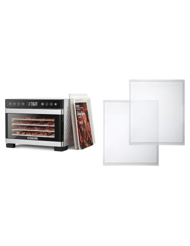 Deshidratador de Alimentos COSORI C267-2FR, 5 Bandejas Acero Inoxidable
