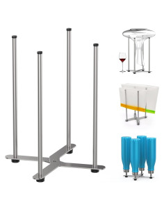 Soporte Plegable para Secar Botellas y Decantadores SHILFID