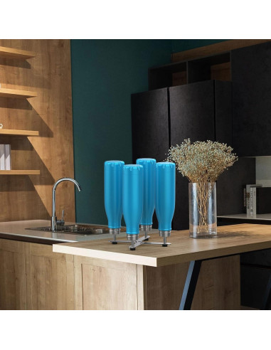 Soporte Plegable para Secar Botellas y Decantadores SHILFID