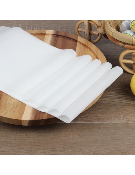 Juego de 200 Hojas de Papel Pergamino FMTYAOIU 43.2x17.3 cm