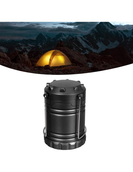 Linterna de Camping VINGVO Recargable 2 Modos 85x185mm