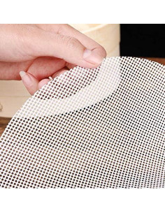 4 Almohadillas de Silicona Reutilizables Aeyistry 25 cm Redondas 2