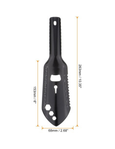 Pala Multifuncional HARFINGTON 2pcs 7 en 1 para Camping 2