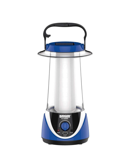 Luz de Emergencia Recargable Ludger EL-536USV Solar Camping