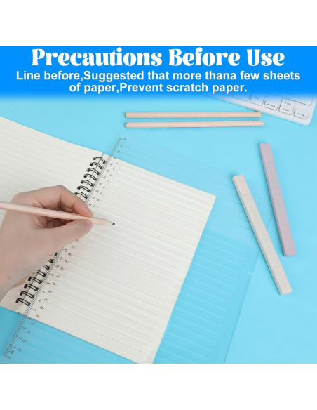 Plantilla de Línea Recta 30x20.5cm JJUNW - Dibujo y Caligrafía