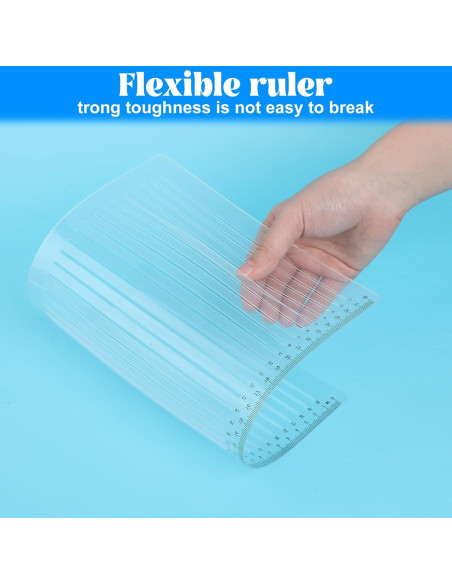 Plantilla de Línea Recta 30x20.5cm JJUNW - Dibujo y Caligrafía