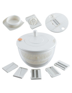 Centrifugador de Ensaladas Sayihexihe 5.3QT Multifuncional