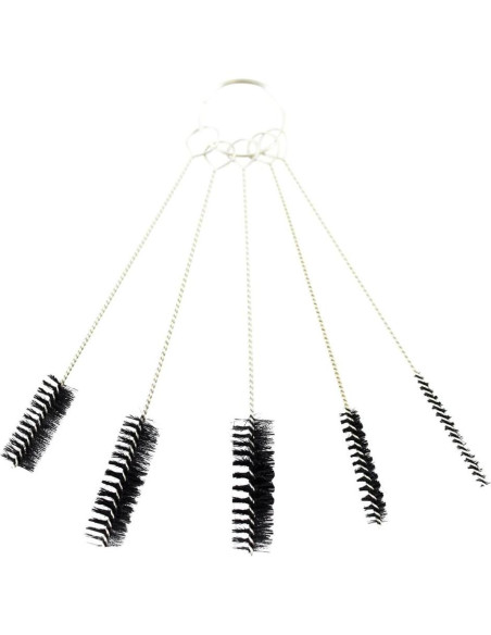 Kit Aerógrafo para Uñas OPHIR Rosa con 12 Tintas y Compresor