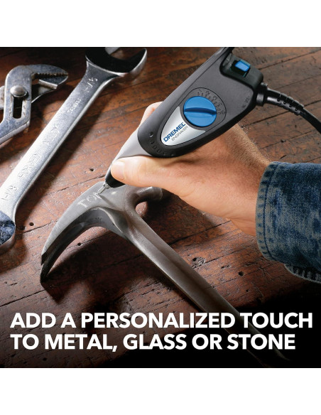 Dremel Grabador Rotativo 127V con Plantilla para Grabado