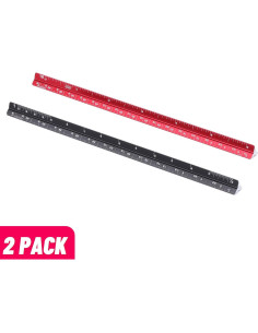 Regla de 15 cm Mr. Pen - Paquete de 2, Aluminio Duradero 2