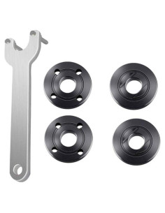 Llave de Flange Hozzwhoo para Grinder 14 cm 4 Tuercas